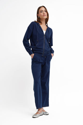 The Denim Knit Drawstring Pant