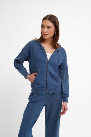 The Denim Knit Drawstring Pant
