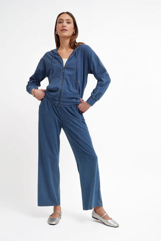 The Denim Knit Drawstring Pant