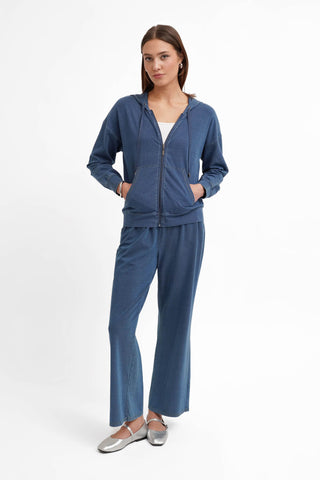 The Denim Knit Drawstring Pant