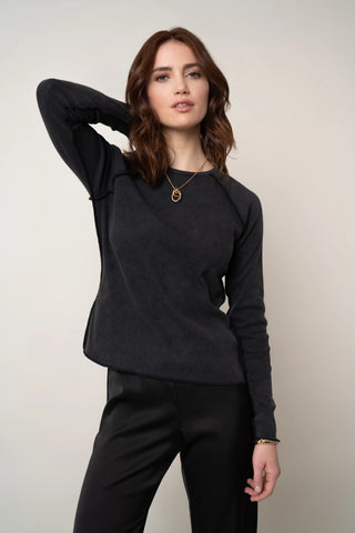 The Raw Seam Rib Tee