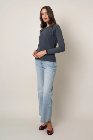 The Raw Seam Rib Tee