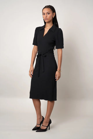 The Knotted Waist Midi Dress