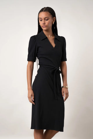 The Knotted Waist Midi Dress