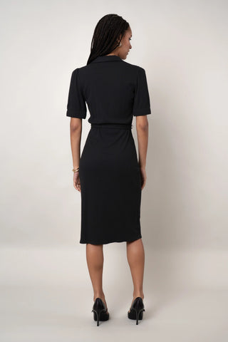 The Knotted Waist Midi Dress