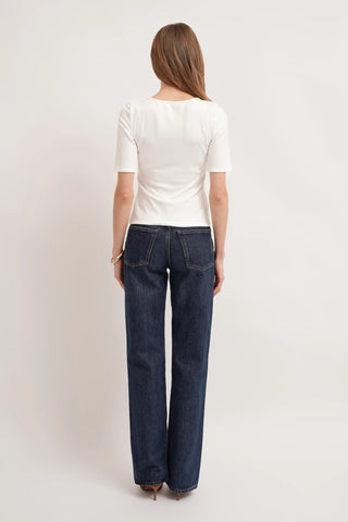The Soft Square Neck Knit