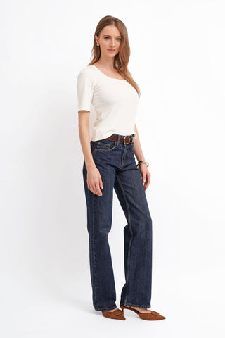 The Soft Square Neck Knit