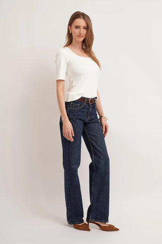 The Soft Square Neck Knit