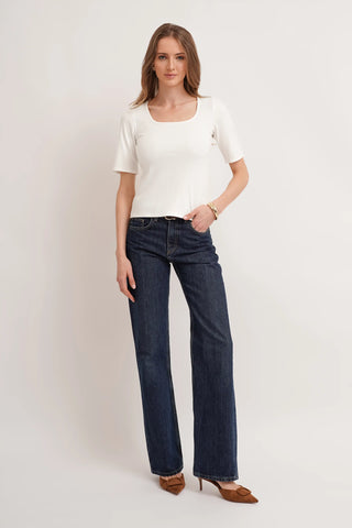 The Soft Square Neck Knit