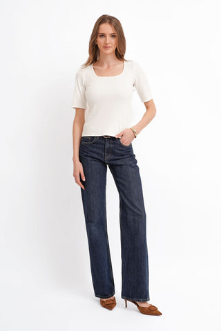 The Soft Square Neck Knit