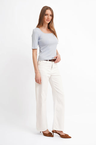 The Soft Square Neck Knit