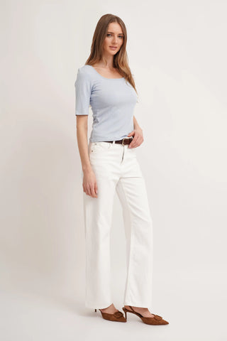 The Soft Square Neck Knit