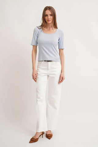 The Soft Square Neck Knit