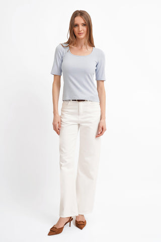 The Soft Square Neck Knit