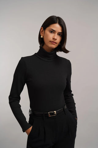 The Essential Ribbed Turtleneck