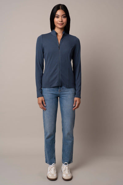CozyChic Ultra Lite® Cropped Mock Neck