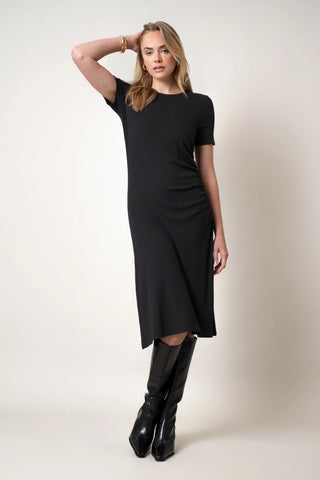 The Classic Ribbed Midi Dress