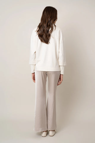 The Relaxed V-Collar Pullover