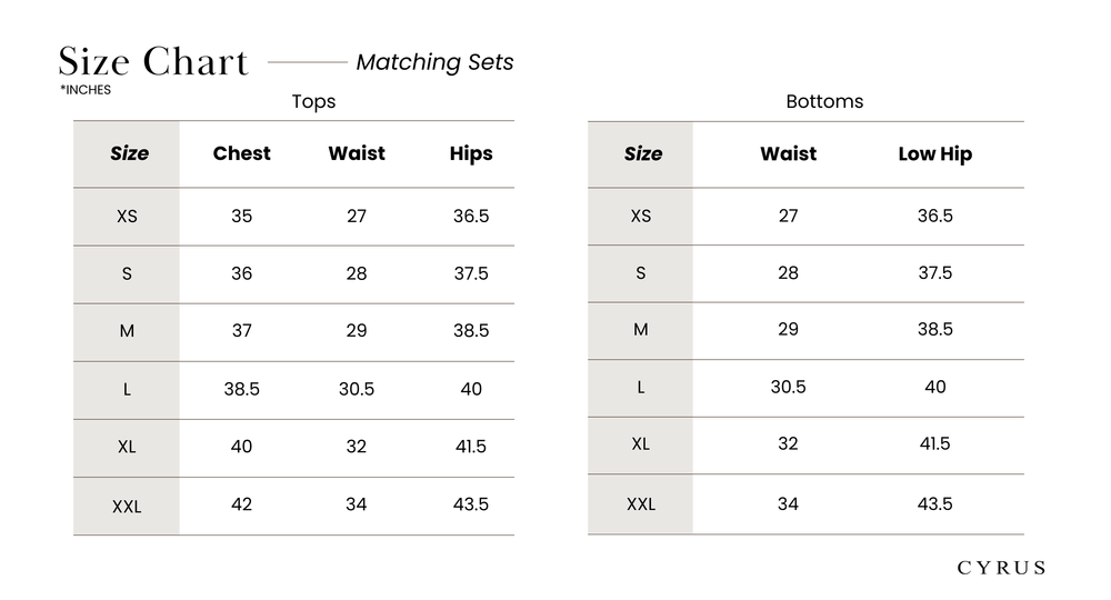 Size Guide