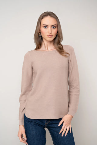 The Textured Crewneck Sweater