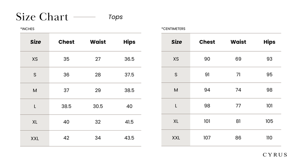 Size Guide